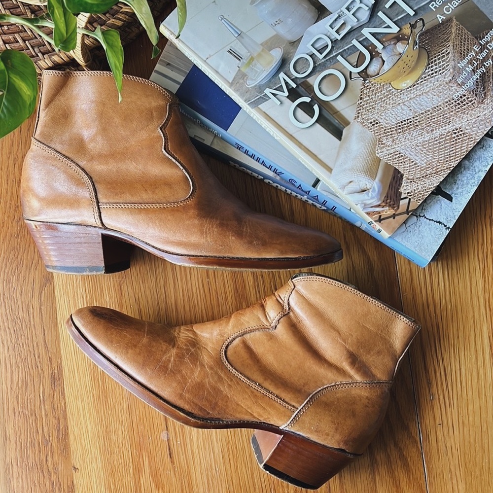 Western cowboy boots